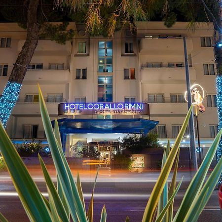 Hotel Corallo Римини Экстерьер фото